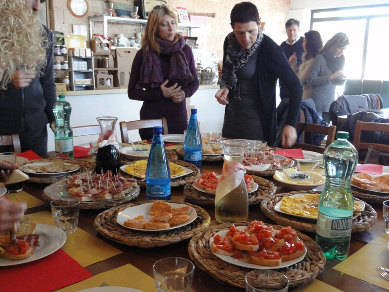 Degustazione gratuita di prodotti tipici della Tuscia a Carparola